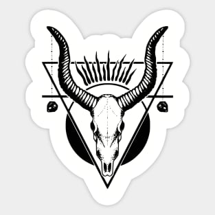 Capricorn Zodiac Sign Shirt Sticker